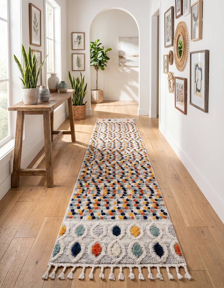 Detail image of 2' 7 x 19' 8 Cherokee Runner Rug