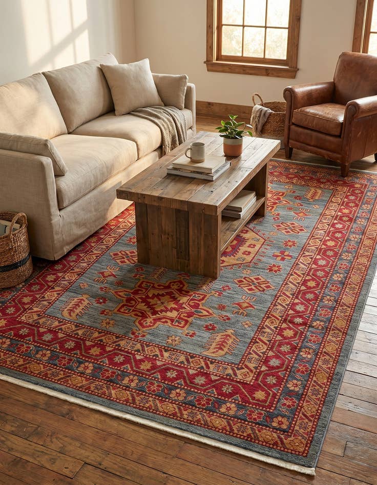 Detail image of 6' x 9' Serapi Rug