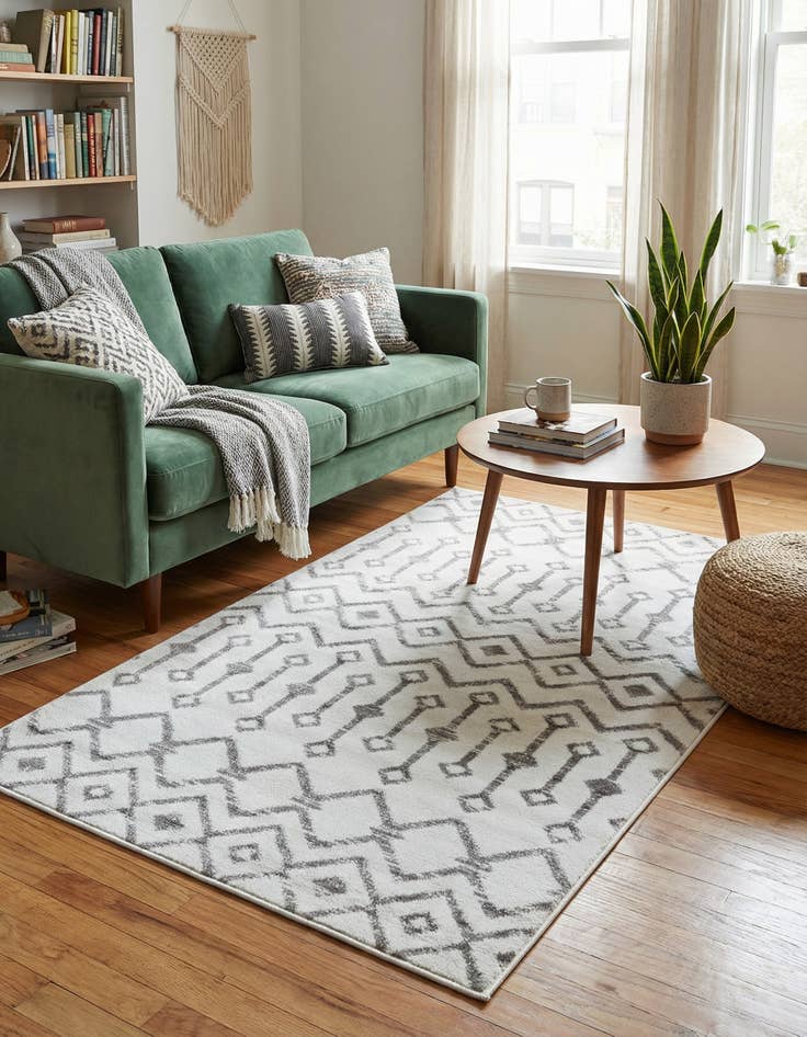 Detail image of 3' x 5' 3 Kasbah Trellis Rug