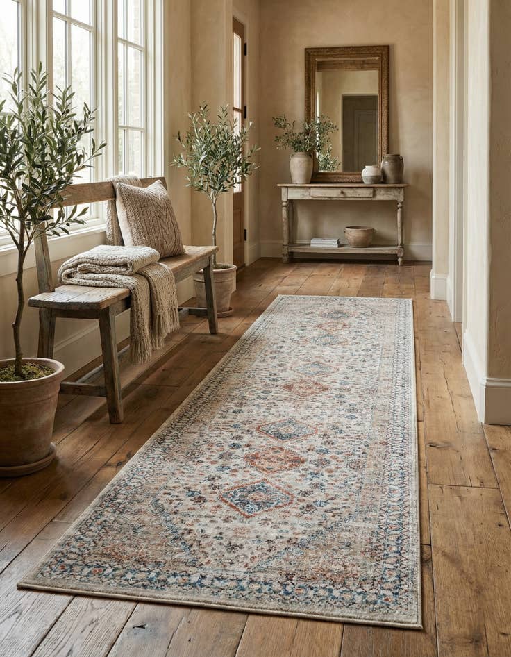 Detail image of 2' 7 x 10' 2 Newport Runner Rug