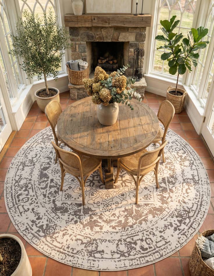 Detail image of 12' x 12' Arlington Round Rug