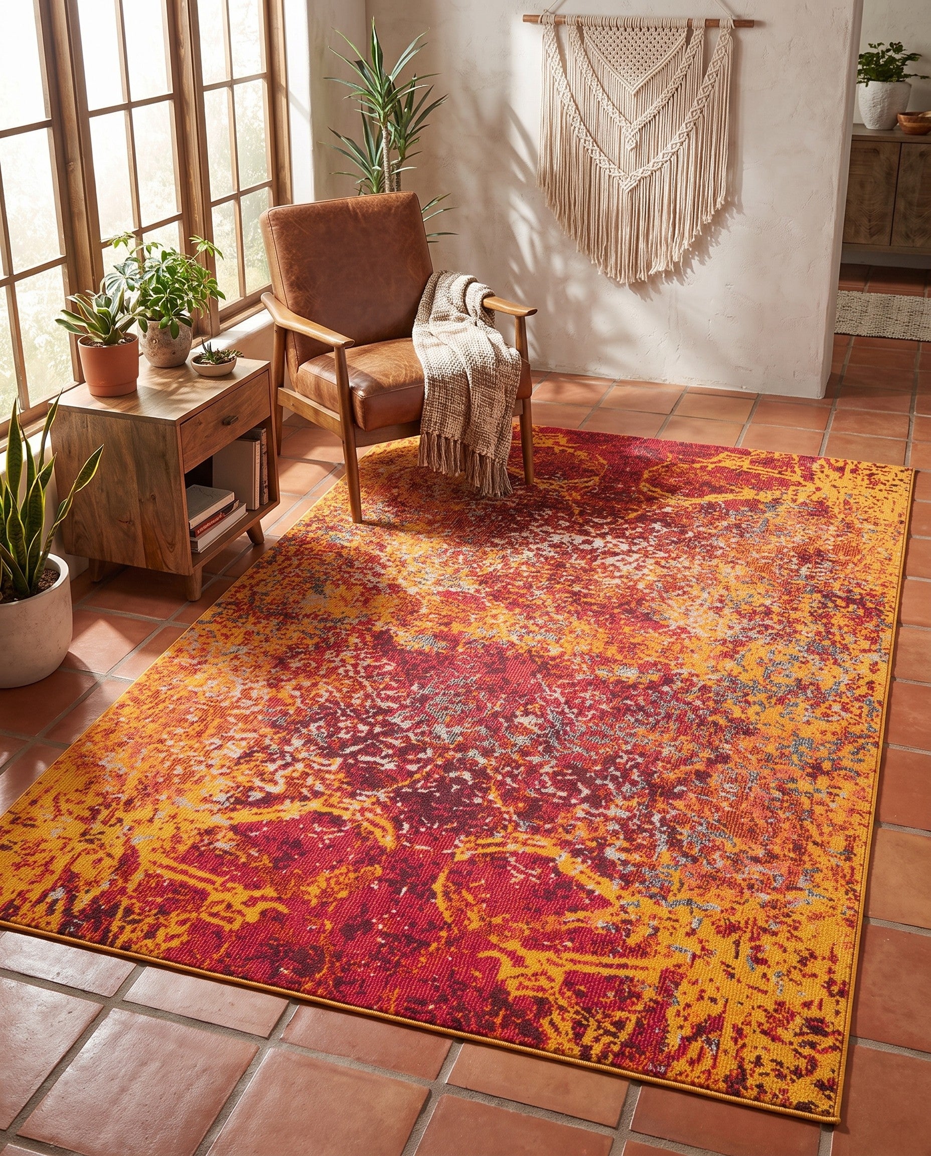 5' x 8' Washable Casablanca Rug