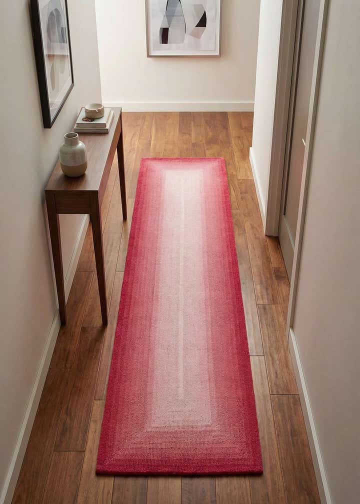 2' x 8' Ombre Wool Runner Rug