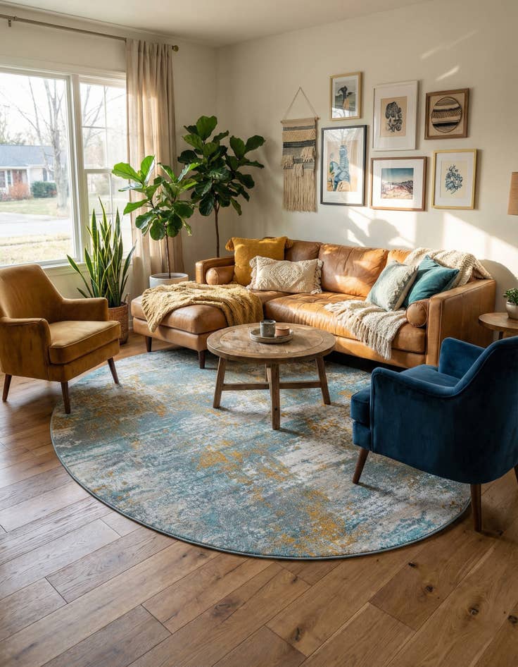 Detail image of 8' 2 x 10' Paragon Oval Rug