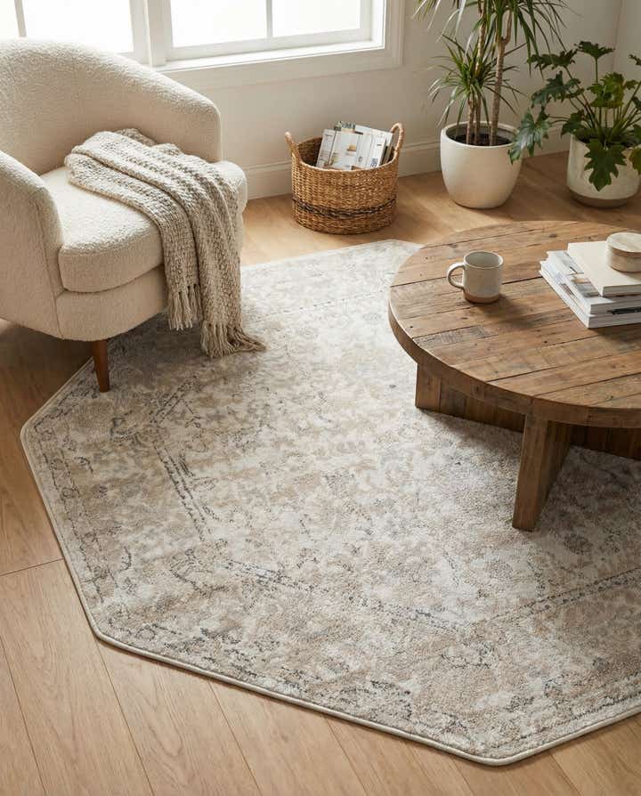 5' 3 x 5' 3 Oregon Octagon Rug