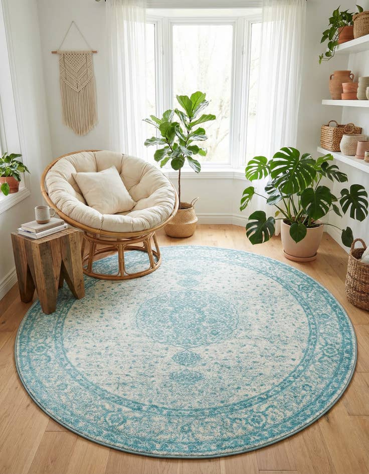 Detail image of  7' 10 x 7' 10 Dover Round Rug