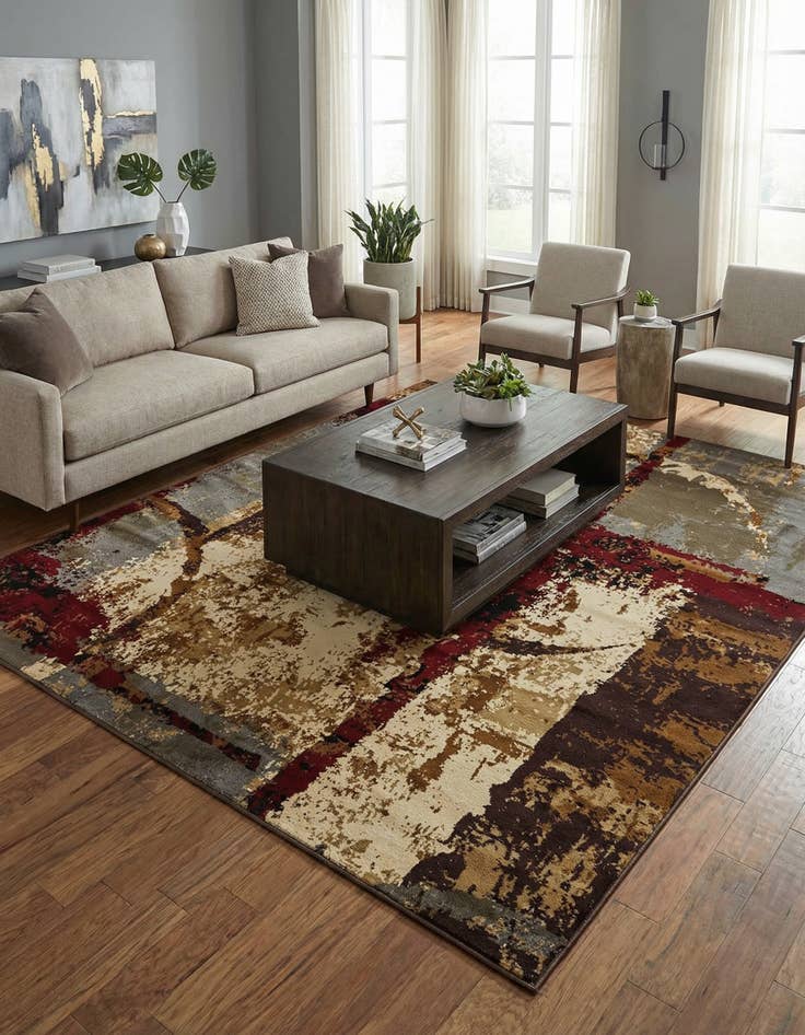 Detail image of 7' 10 x 7' 10 Cafe Square Rug