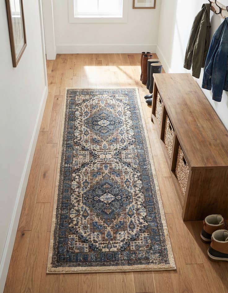 Detail image of 2' 2 x 5' Medina Runner Rug