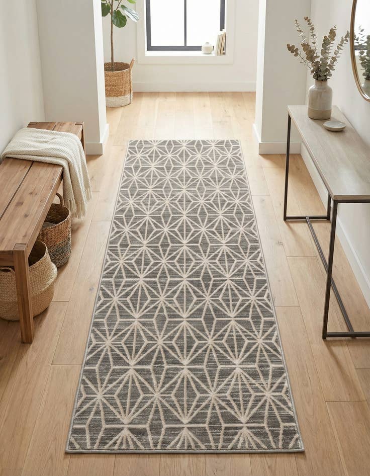 Detail image of Jill Zarin 2' 2 x 6' Uptown Fifth Avenue Runner Rug