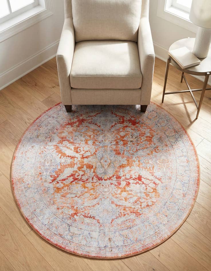 Detail image of 3' 6 x 3' 6 Timeless Round Rug