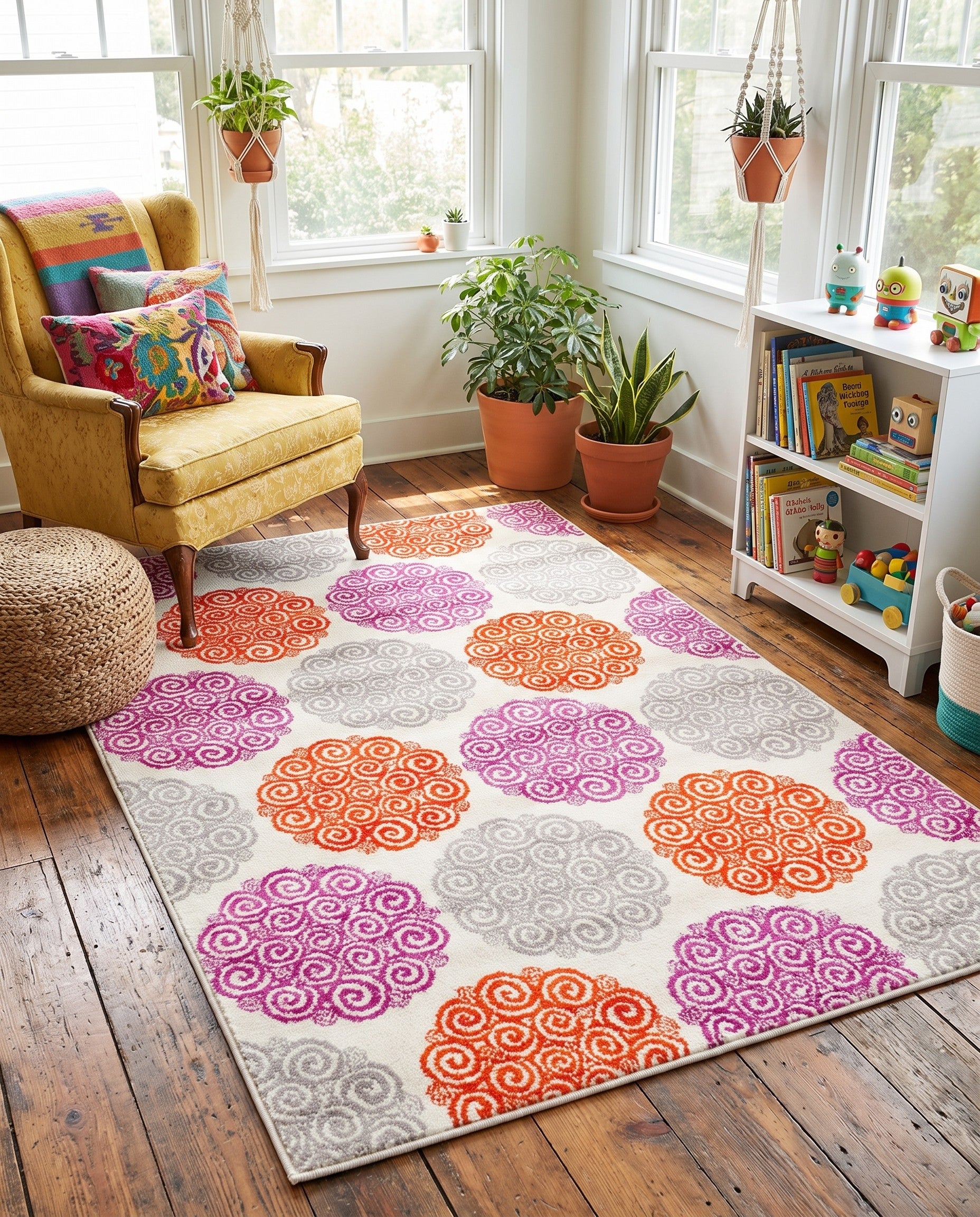 120cm x 185cm Open Hearts Rug