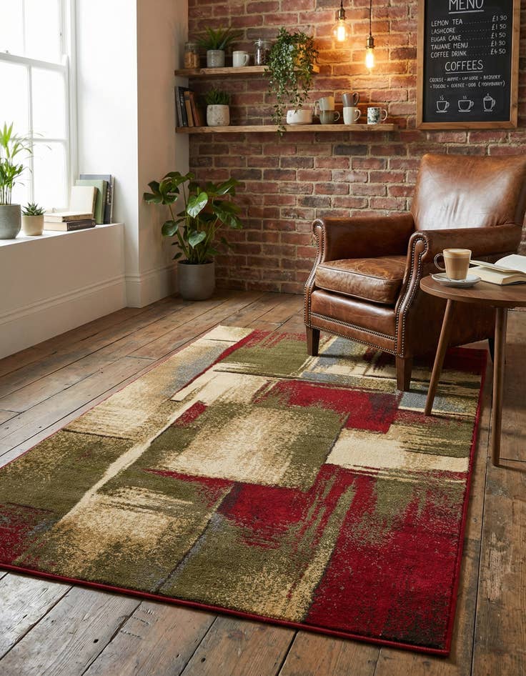 Detail image of 3' x 5' 3 Cafe Rug