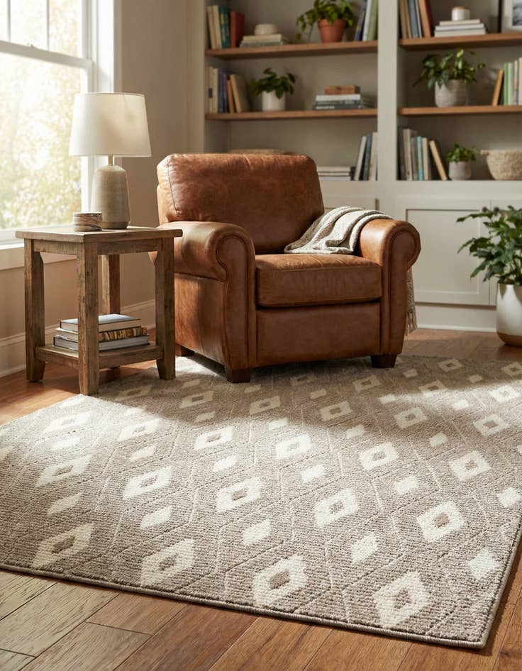 Detail image of 7' 10 x 10' Sepia Rug