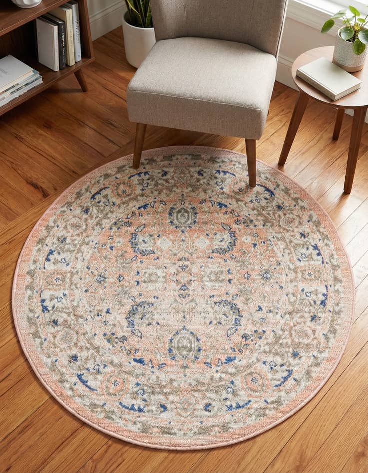 Detail image of 3' 3 x 3' 3 Whitney Round Rug