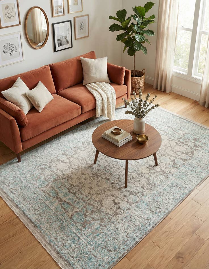 Detail image of 5' x 8' Modern Classical Rug