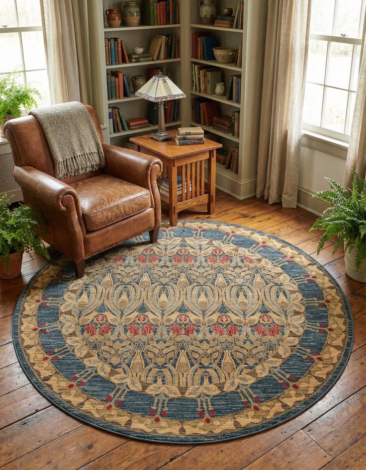 Detail image of 7' x 7' Chelsea Round Rug