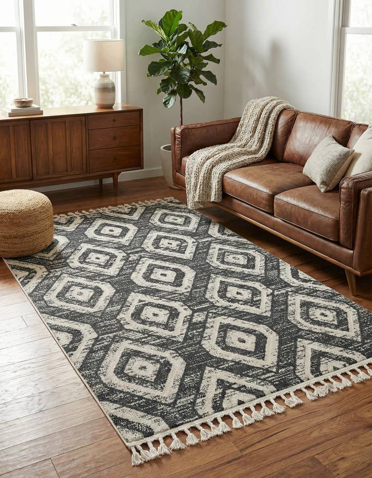 Detail image of 5' 3 x 8' Cherokee Rug