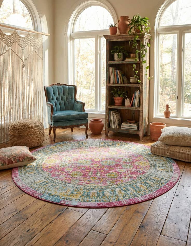Detail image of 8' 2 x 8' 2 Paragon Round Rug