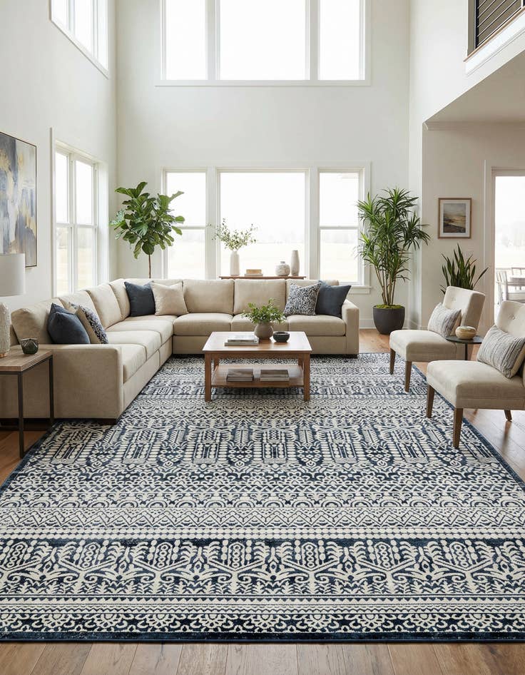 Detail image of 9' x 12' Uptown Cloisters Rug