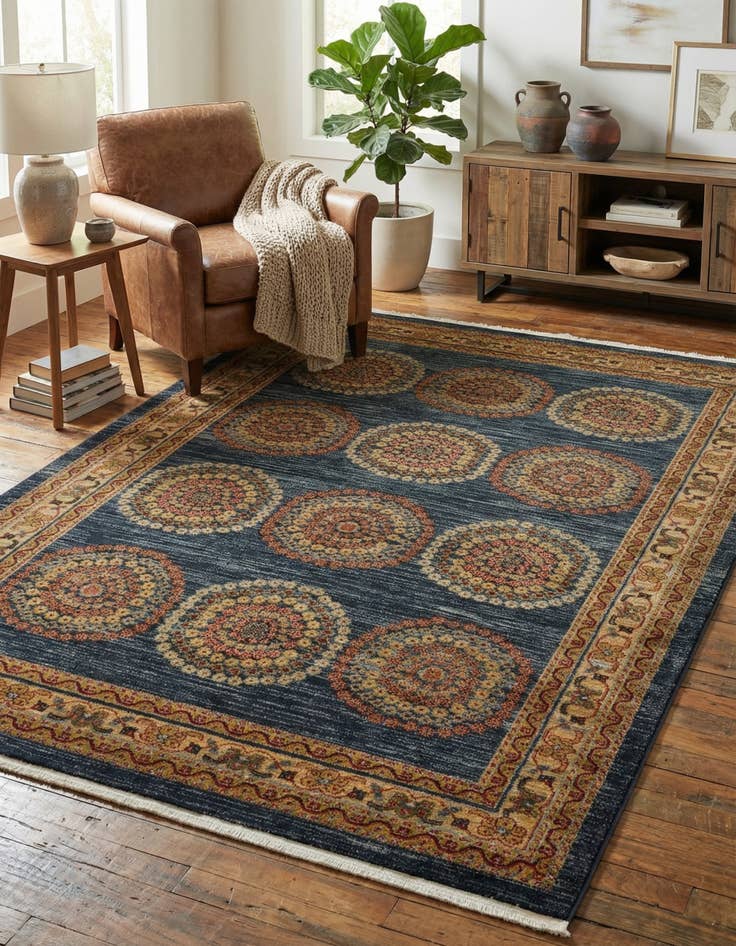 Detail image of 6' x 9' Kashkuli Gabbeh Rug