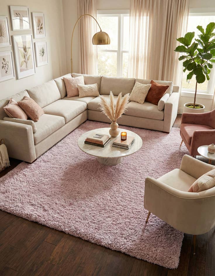 Detail image of 10' x 13' Infinity Shag Rug