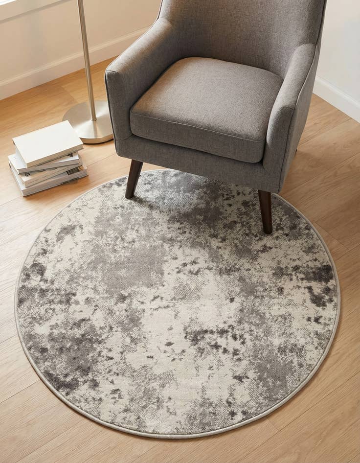 Detail image of 3' x 3' Aurora Round Rug