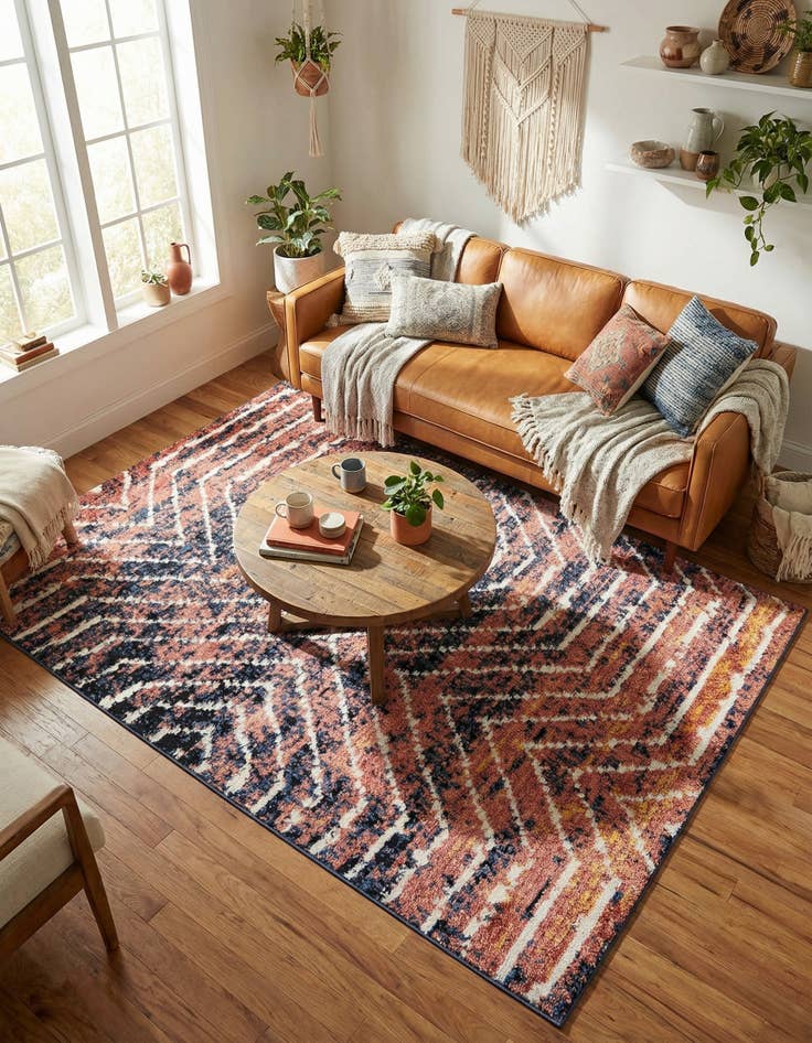 Detail image of 5' 3 x 8' Tagine Rug