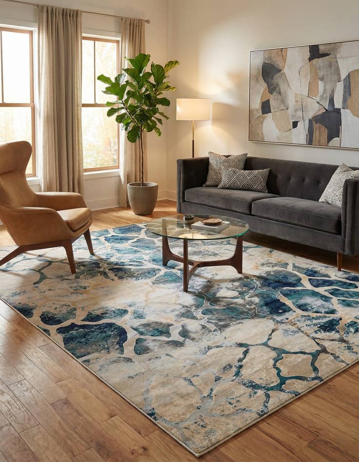 Detail image of 9' x 12' Ethereal Rug