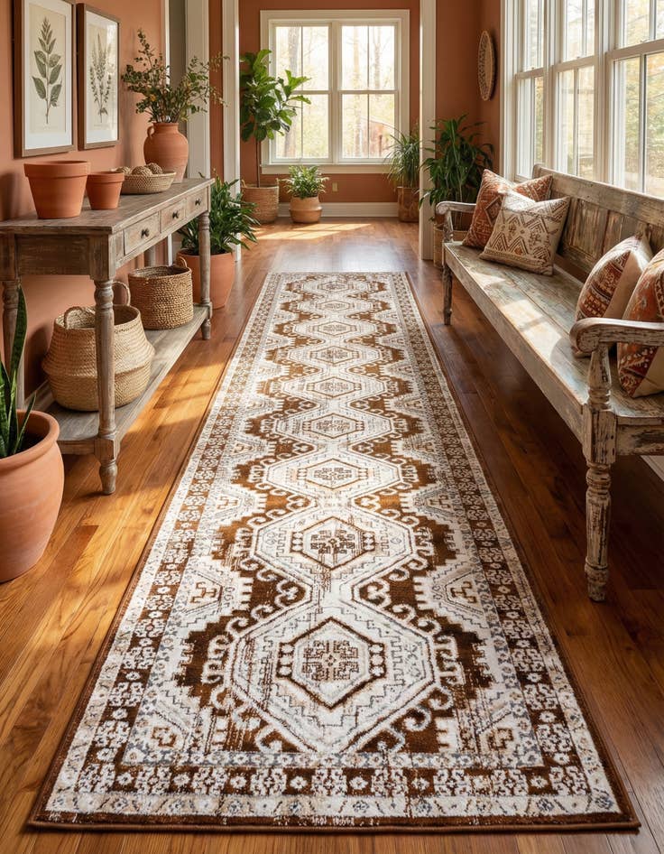 Detail image of 3' x 16' 5 Charlotte Runner Rug