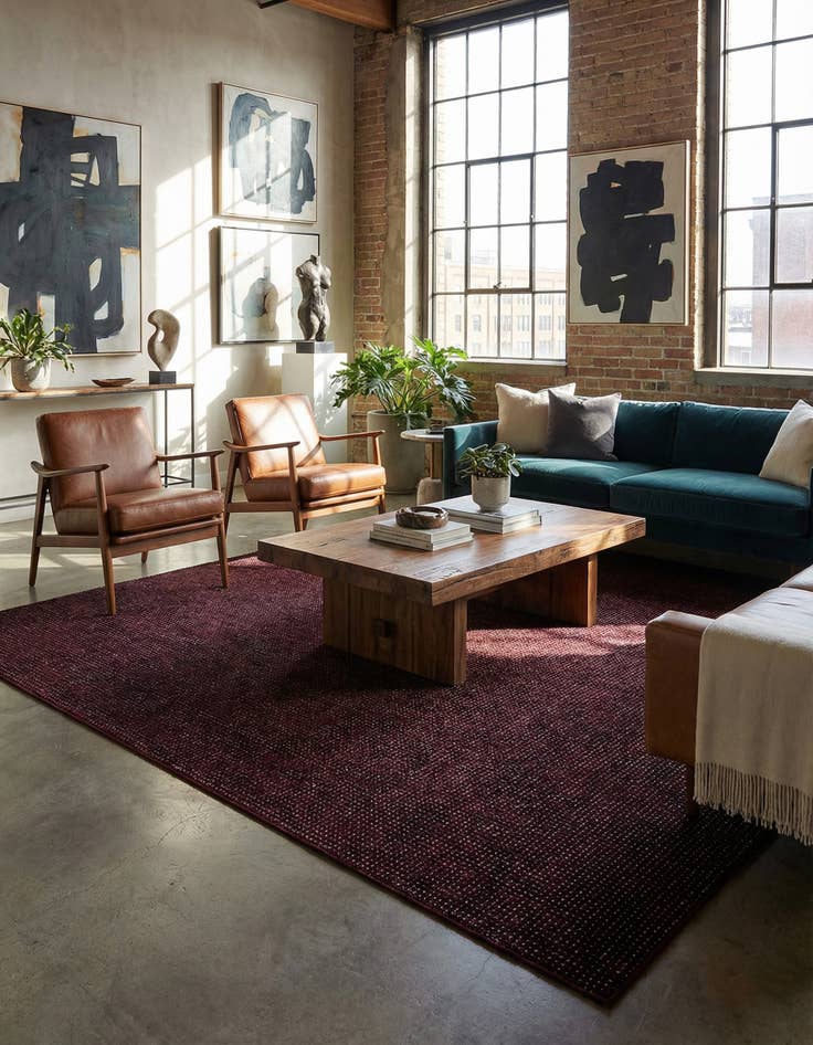 Detail image of 7' 10 x 10' Aakaar Rug