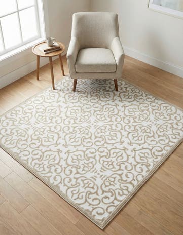 5' 3 x 5' 3 Nepal Square Rug