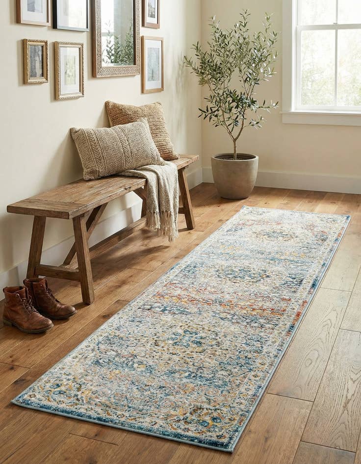 Detail image of 2' x 8' Newport Runner Rug