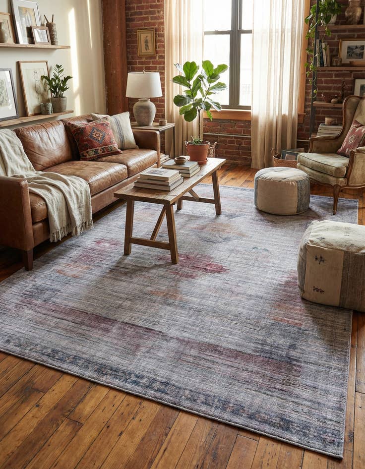 Detail image of 9' 2 x 12' Washable Sisu Rug