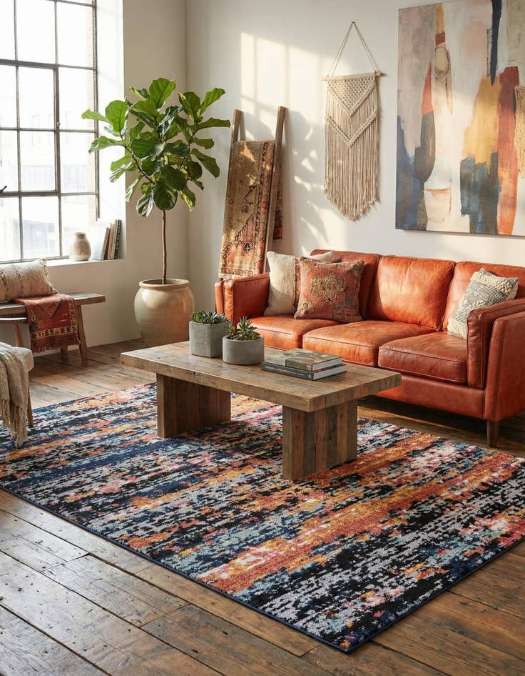 Detail image of 5' 3 x 8' Tagine Rug