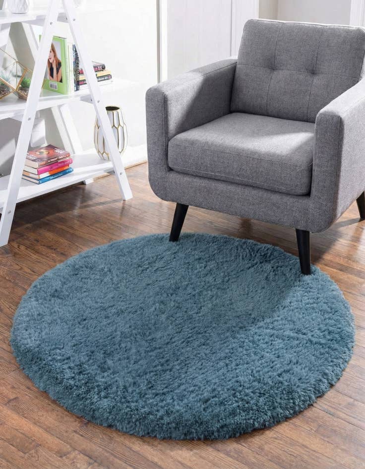 Detail image of 3' 3 x 3' 3 Infinity Shag Round Rug