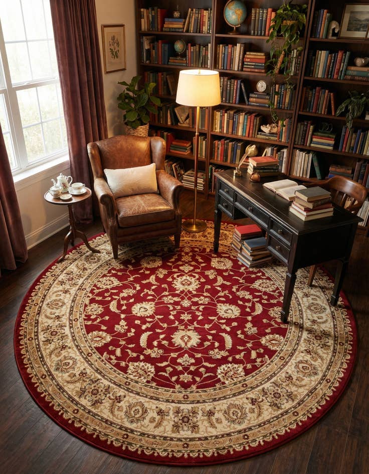Detail image of 10' x 10' Aditi Round Rug