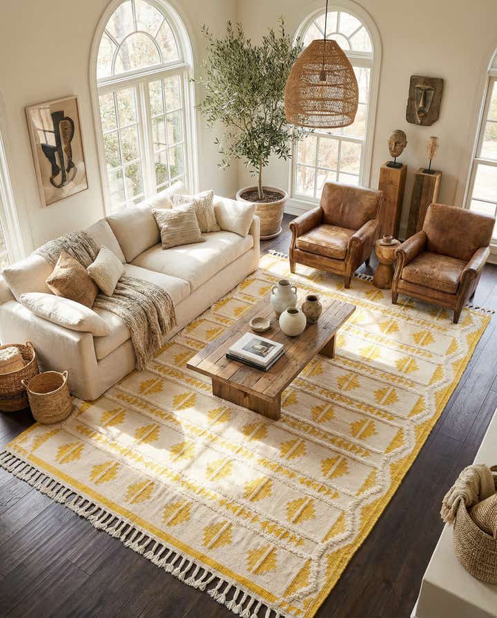 10' x 14' 1 Hand Woven Arizona Wool Rug