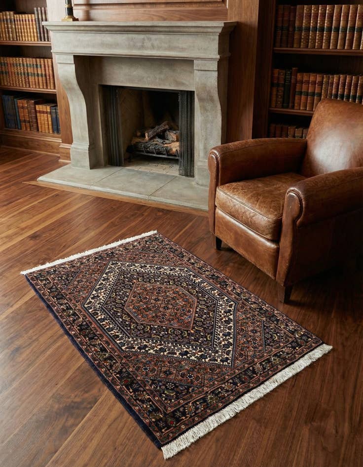 Detail image of 2' 6 x 3' 5 Bidjar Rug