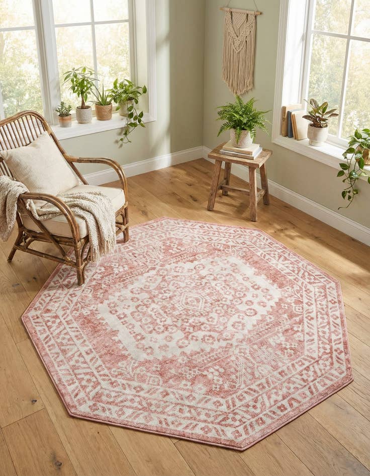 Detail image of 7' x 7' Oxford Octagon Rug