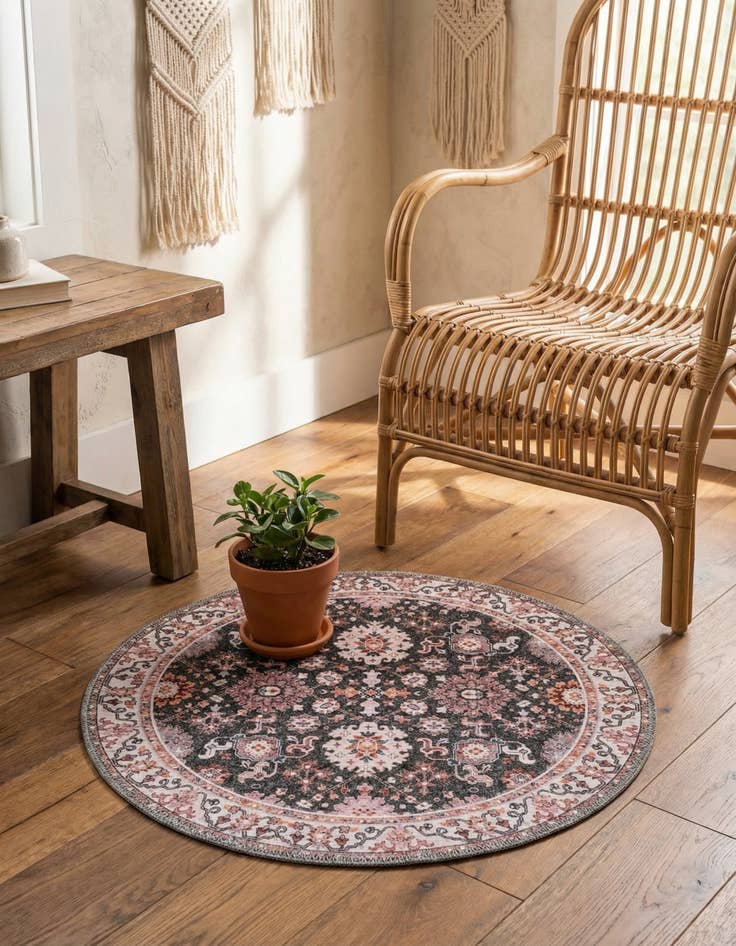 Detail image of 2' x 2' Timeless Round Rug