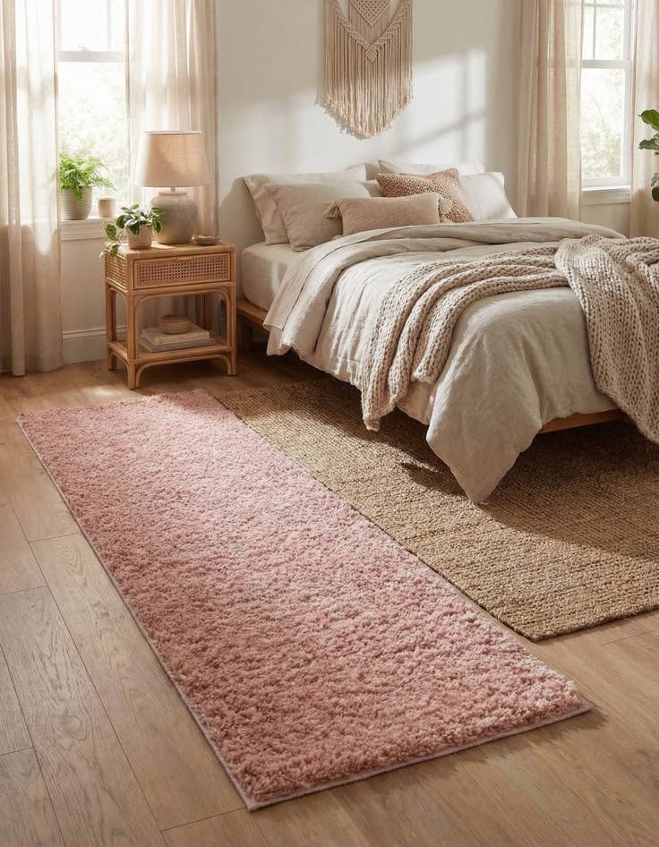 Detail image of 2' 2 x 6' 7 Everyday Shag Runner Rug