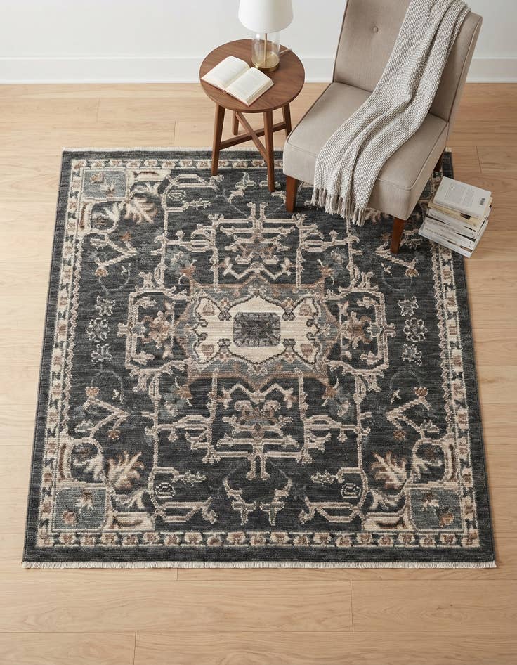 Detail image of 5' x 5' Grand Tradition Rug