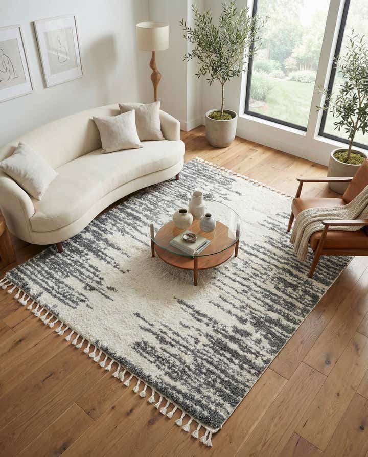 7' 10 x 7' 10 Serenity Shag Square Rug