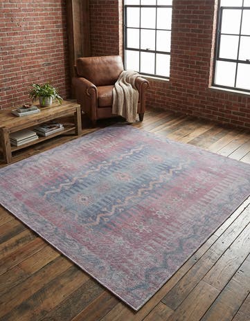 7' 10 x 7' 10 Washable Sisu Square Rug