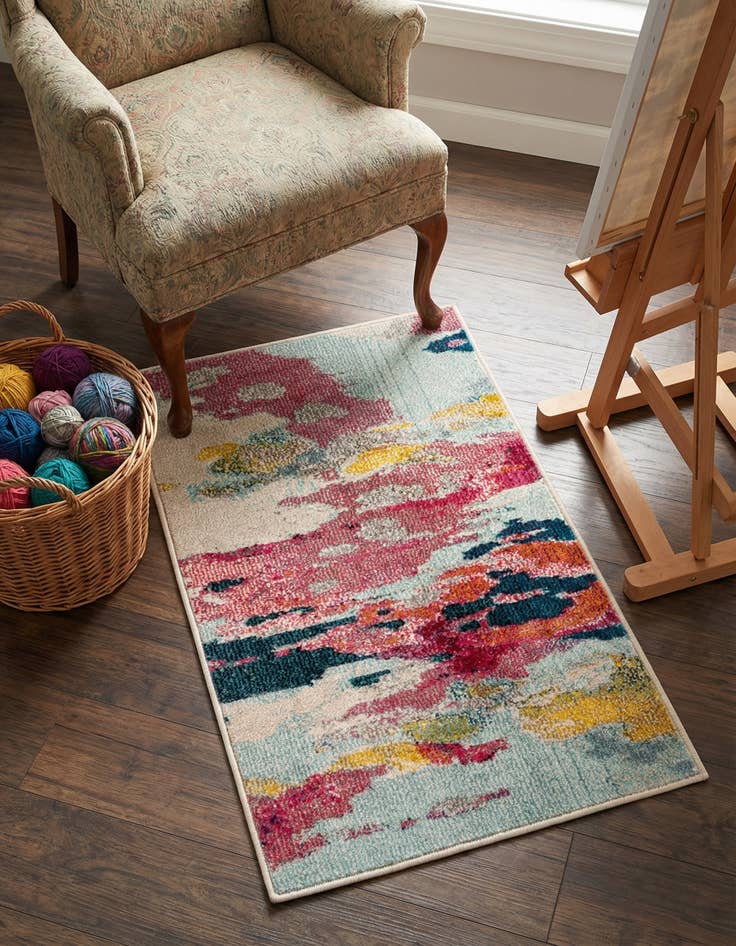 Detail image of 2' x 3' Washable Hyacinth Rug