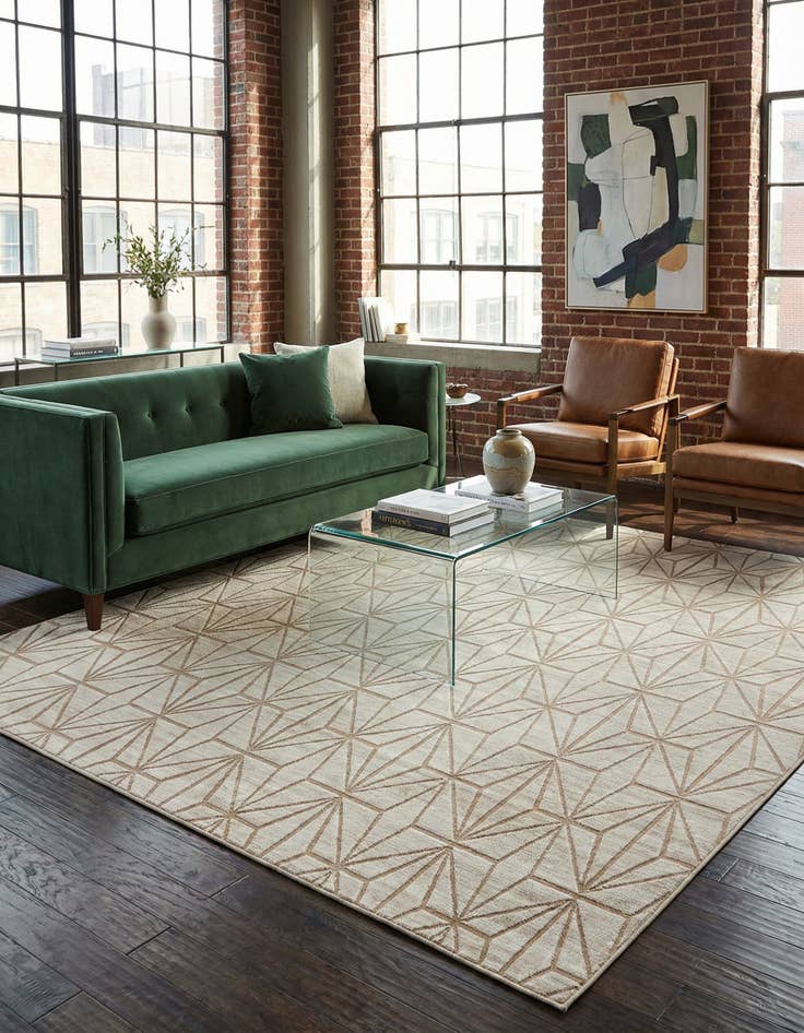 Detail image of Jill Zarin 7' 10 x 7' 10 Uptown Square Rug