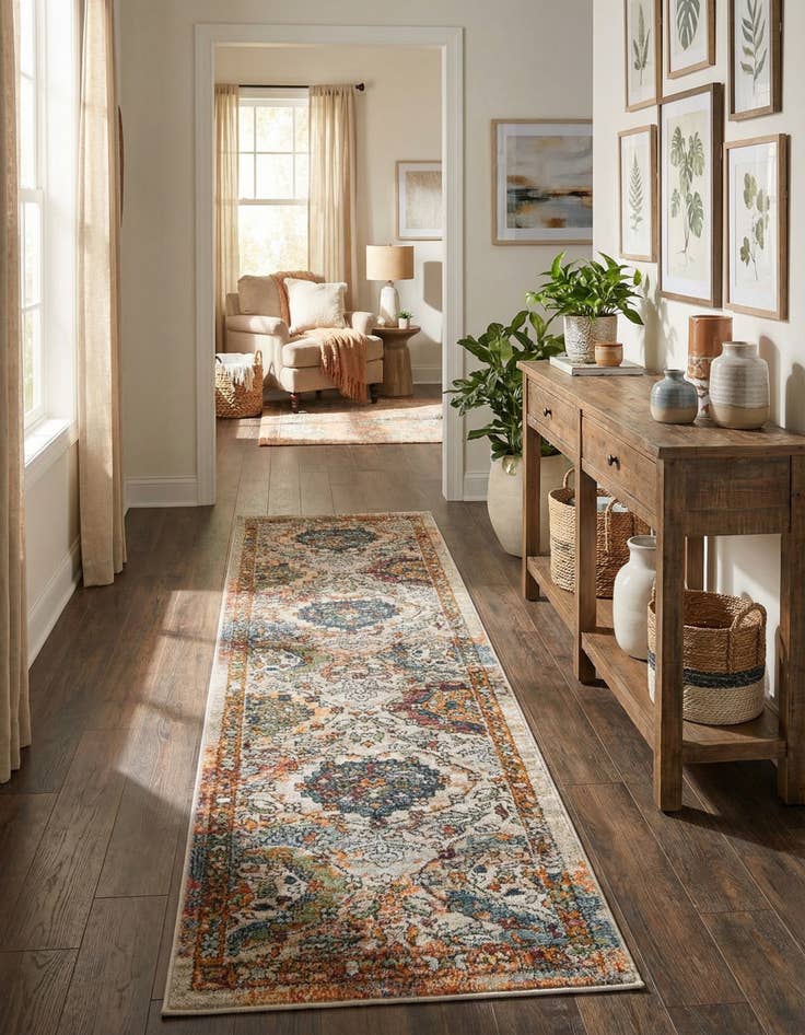 Detail image of 2' x 8' Isabella Runner Rug