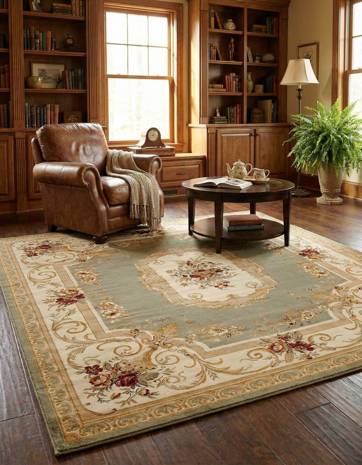 Detail image of  10' x 10' Chateau Square Rug