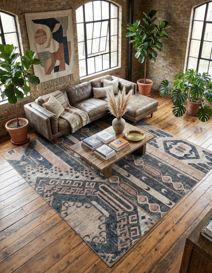 Detail image of 13' x 13' Oregon Square Rug