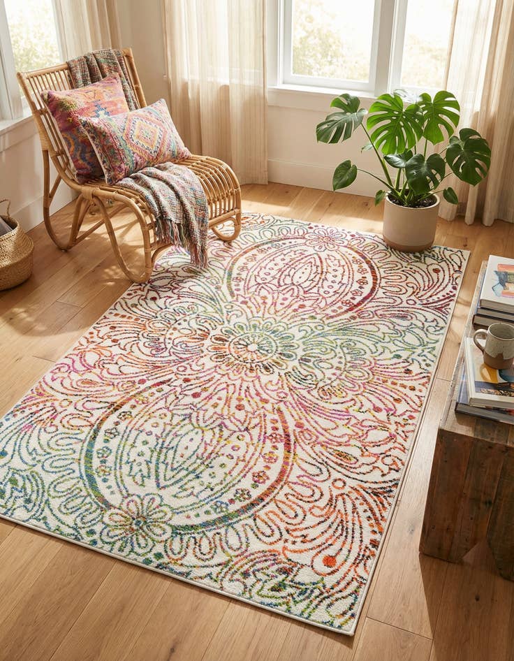 Detail image of 4' x 6' Florence Rug